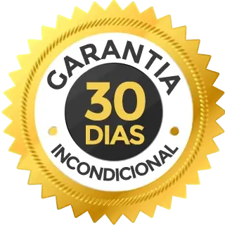 Garantia de 30 dias ou seu dinheiro de volta